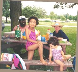 Greg, Heather, Sophie & Cecilia Lowe